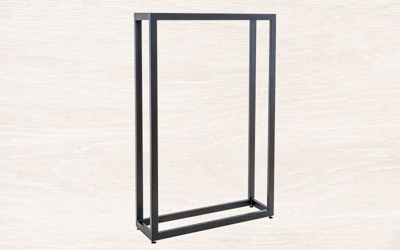 Square Firewood Rack Anthracite Grey