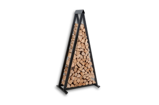 Stylish Firewood Rack "Triangle"